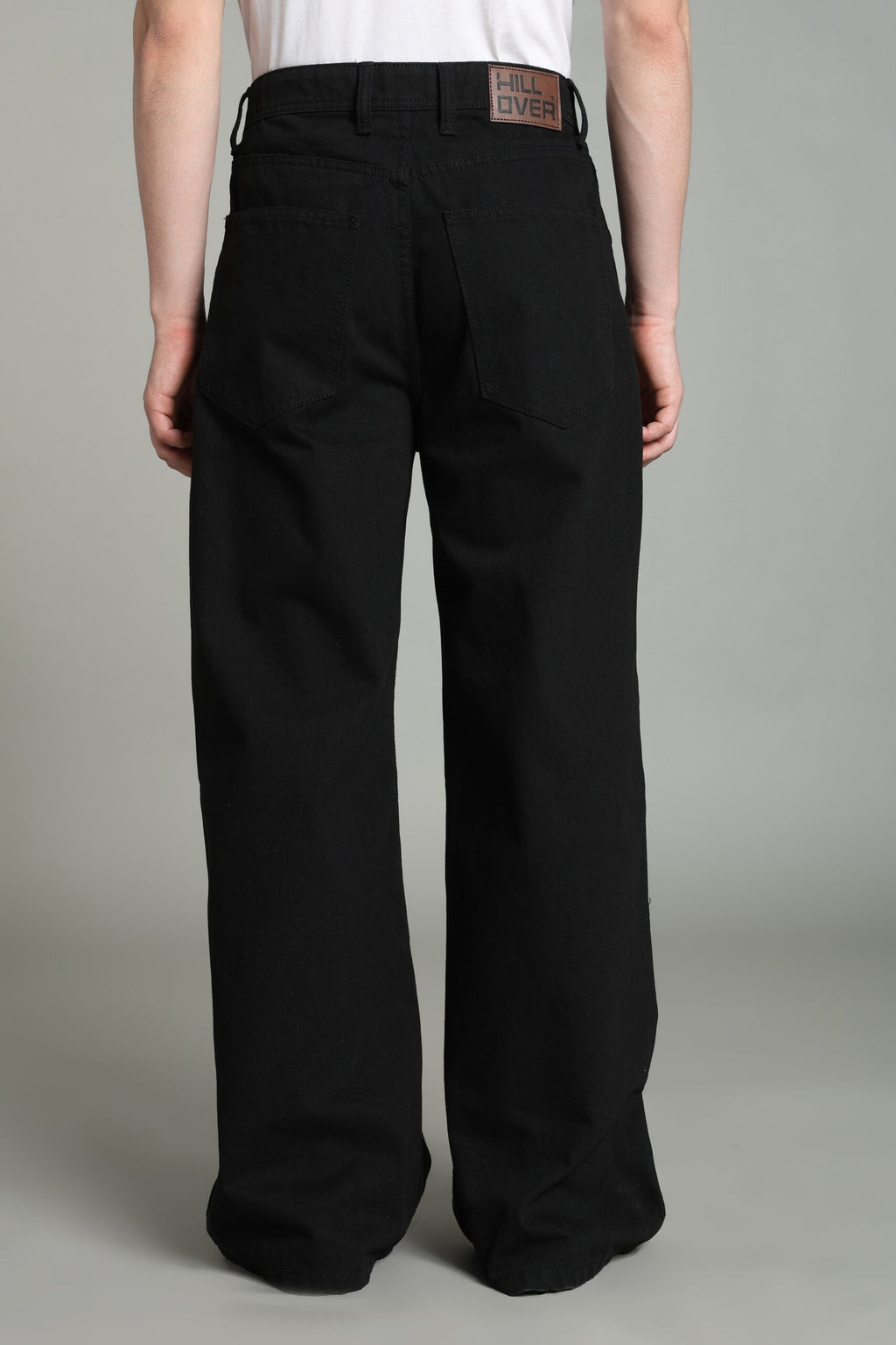 Black Wide Leg Fit