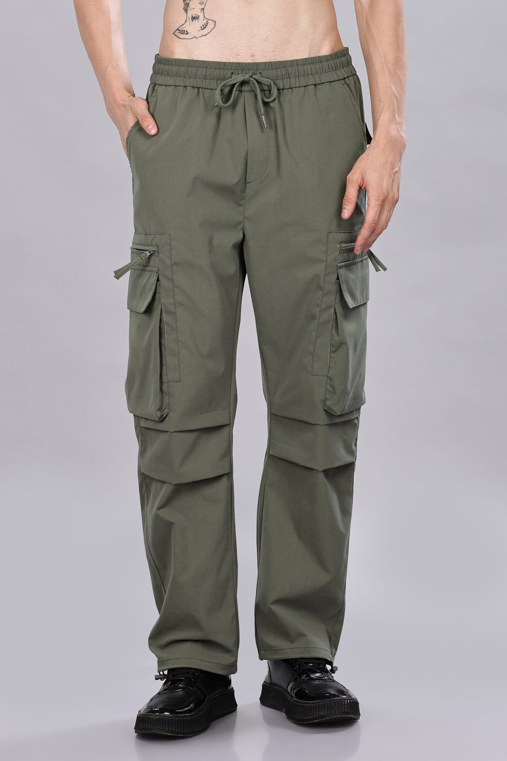 Men's Olive Cargos Pant