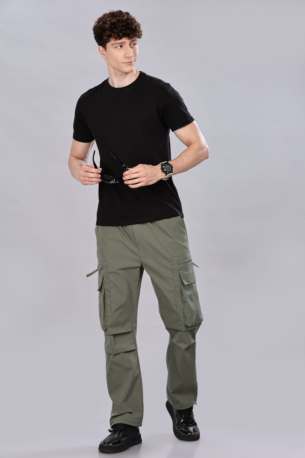 Men's Olive Cargos Pant
