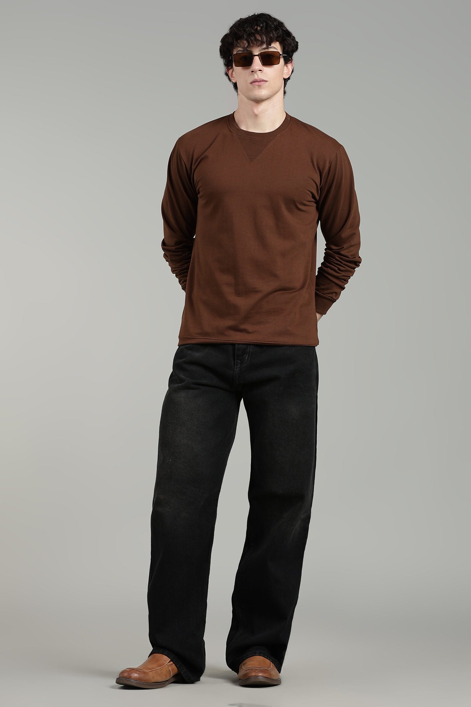 Midnight Black Baggy Fit