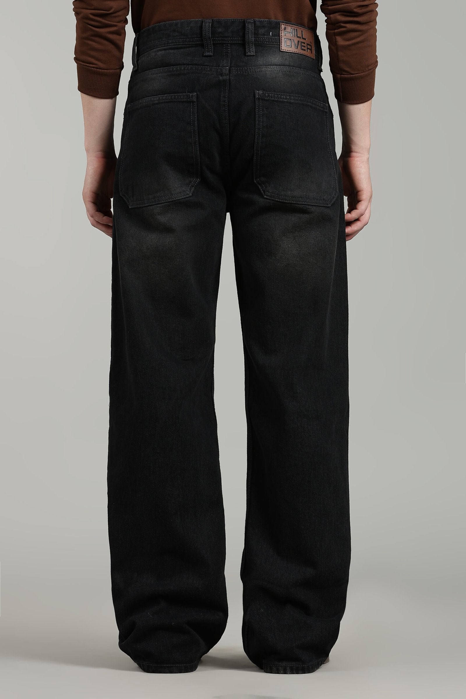 Midnight Black Baggy Fit