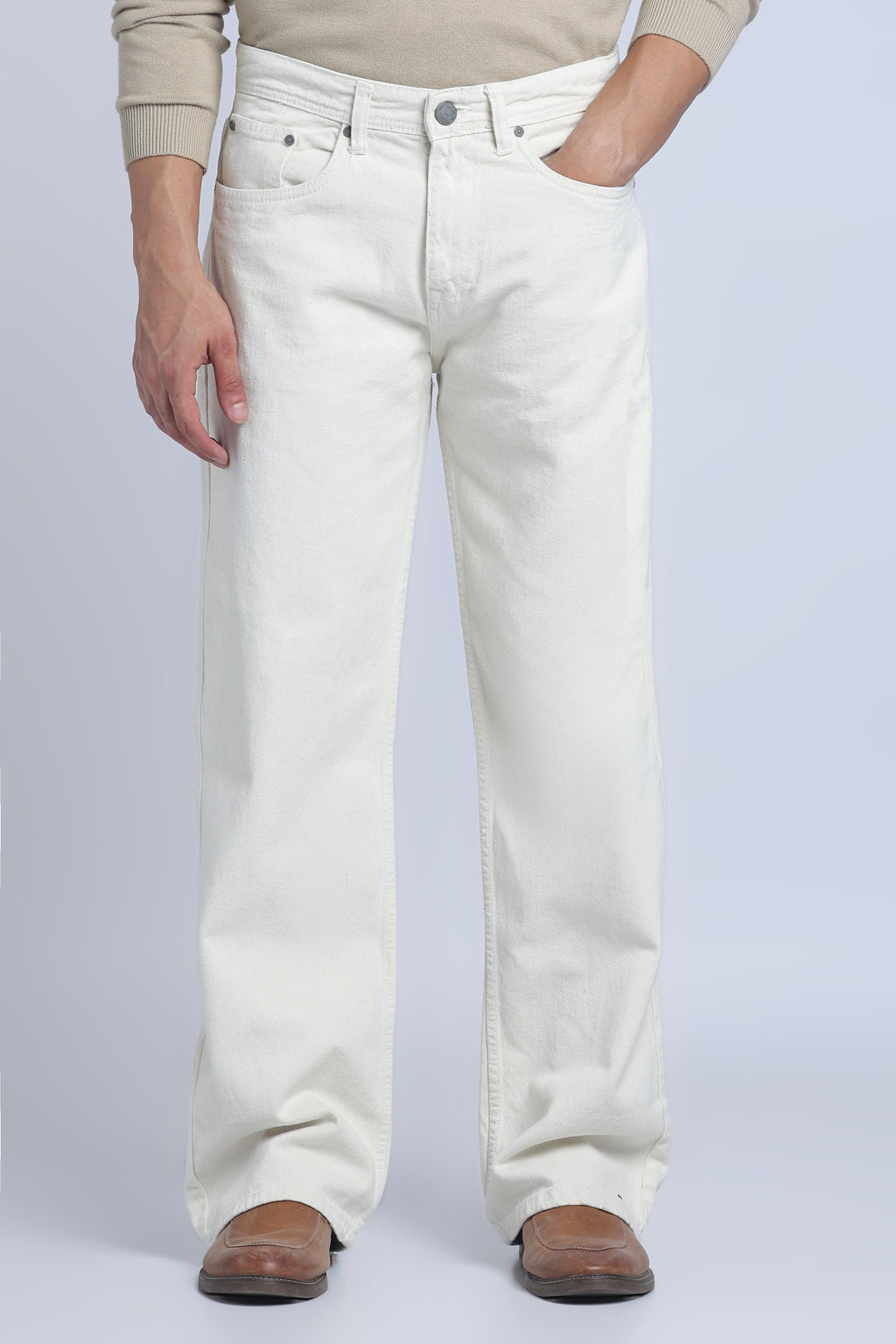 Hillover Off White Baggy
