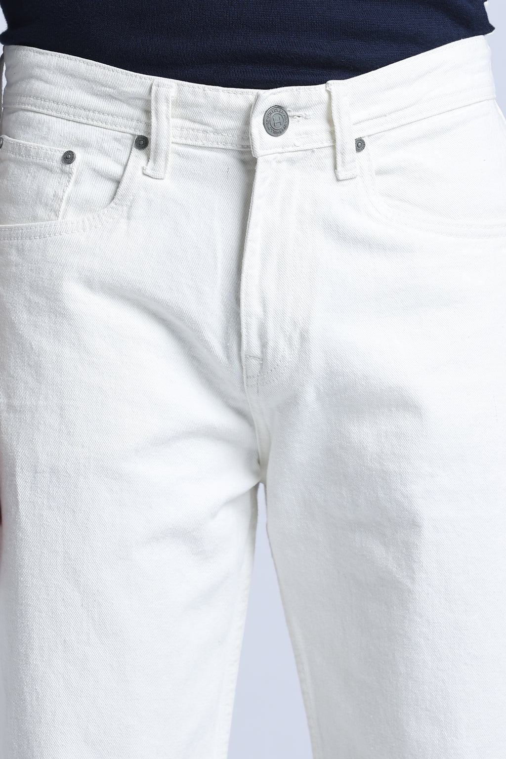 white Baggy Fit