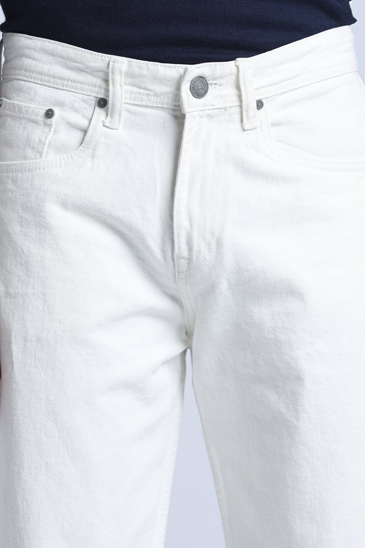 white Baggy Fit