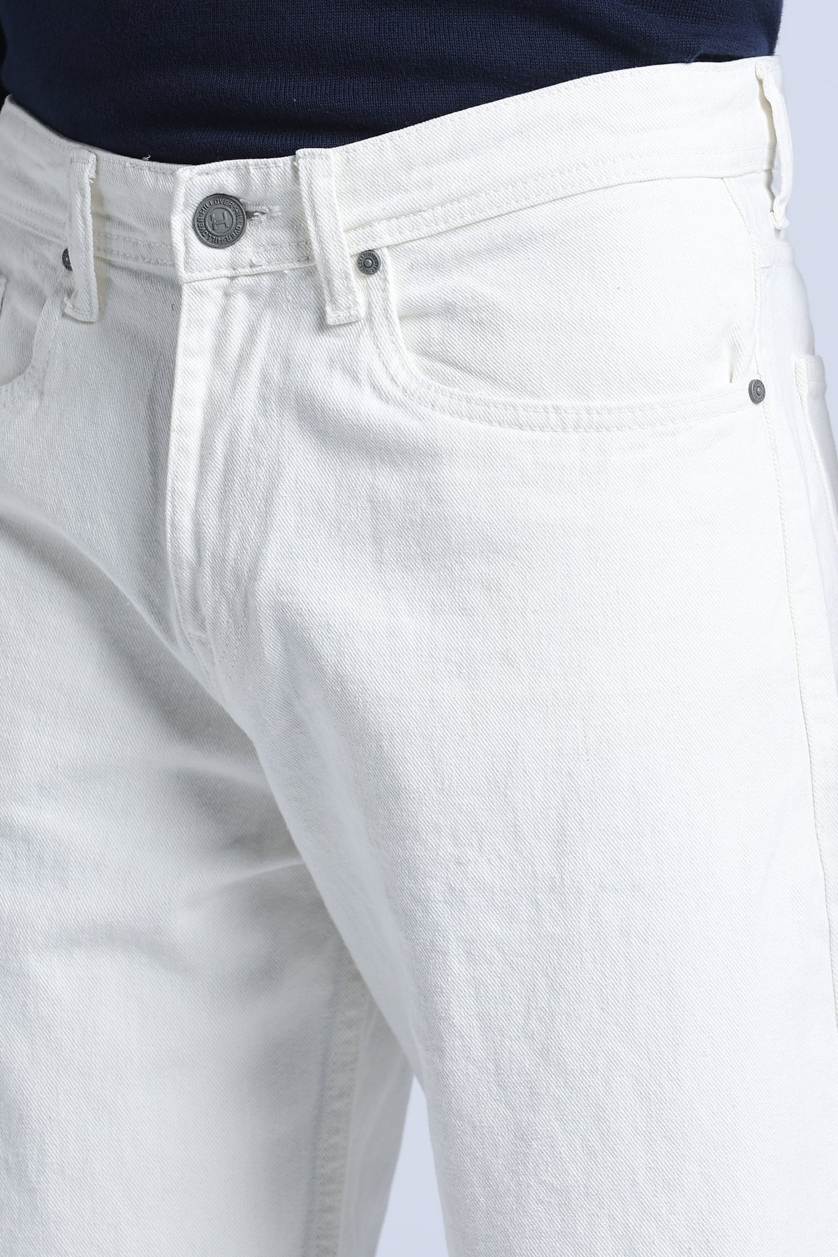 white Baggy Fit