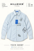 Hillover Teen Premium Striped Graphic Shirt