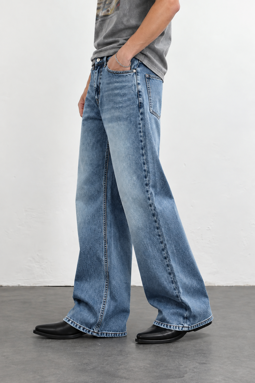 Hillover Vintage Blue Bootcut