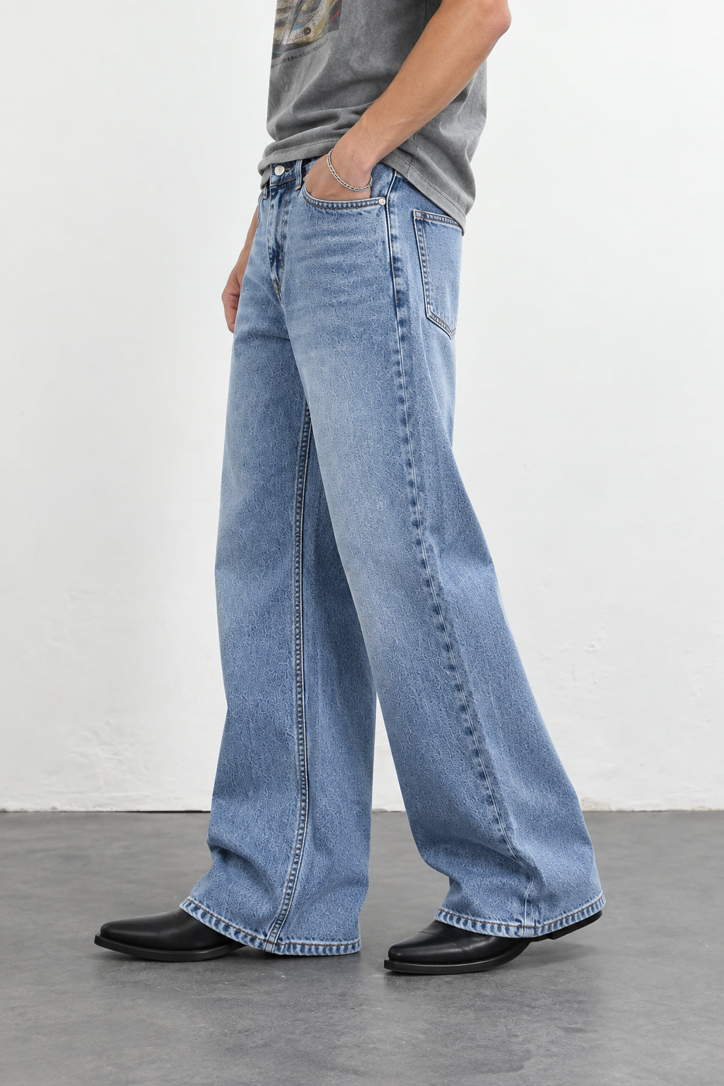 Hillover Light Dark blue boot cut