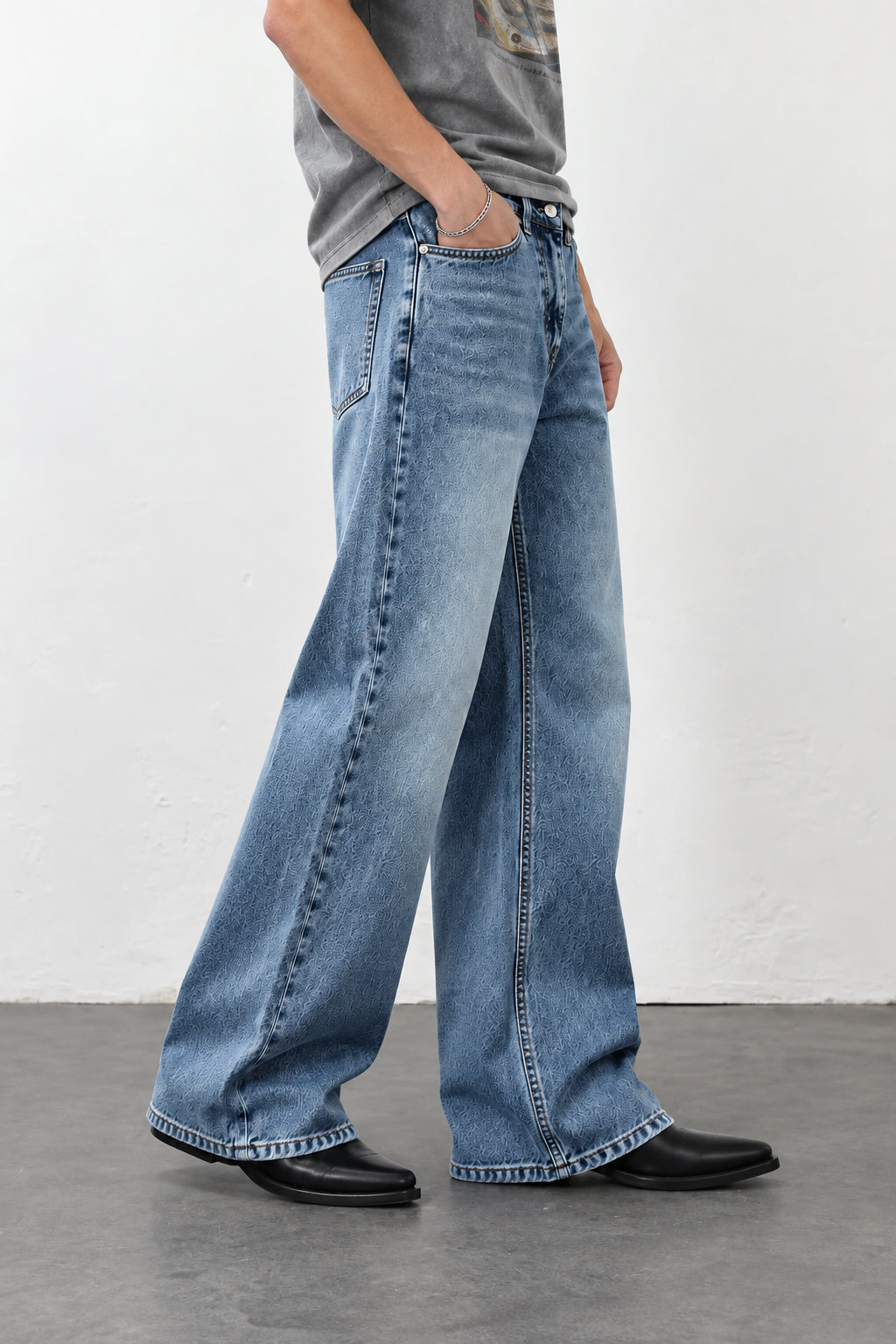 Hillover Vintage Blue Bootcut