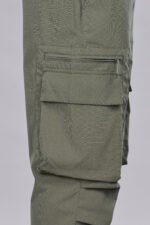 Men's Olive Cargos Pant - Image 4
