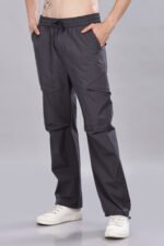 Men's Grey Cargos Pant - Image 3