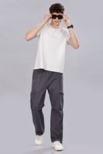Men's Grey Cargos Pant - Image 7