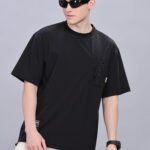 Oversize short sleeve T-shirt Strap