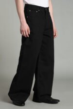 Black Wide Leg Fit - Image 3