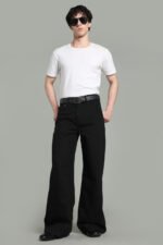 Black Wide Leg Fit - Image 5