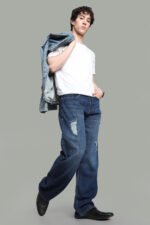 Blue Pattern Baggy Fit - Image 6