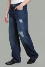 Blue Pattern Baggy Fit - Image 2